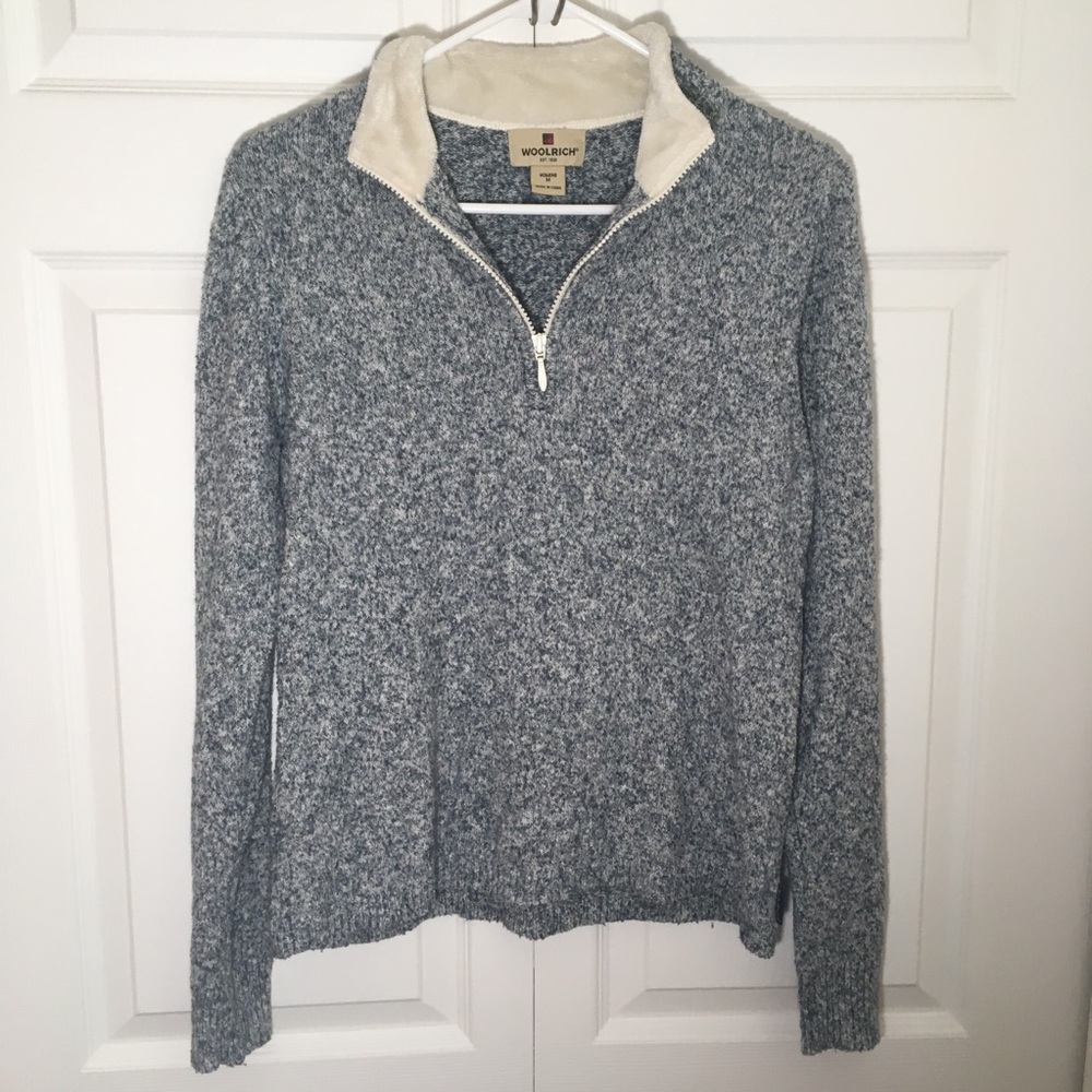 Woolrich Indigo Heather Sweater M